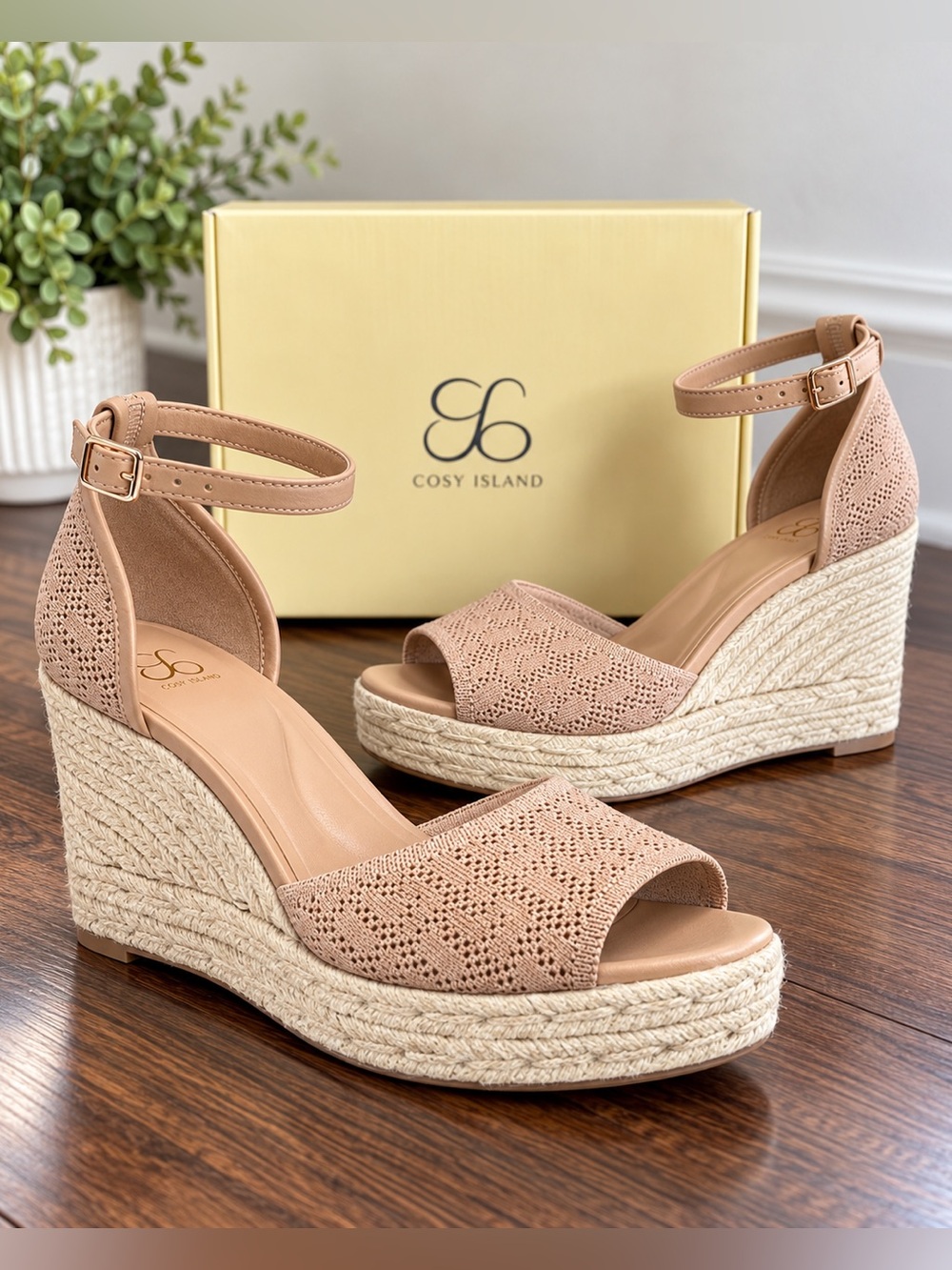 ✨ Cozy Island Espadrille Wedge Sandals | Size 7.5 | NWOT